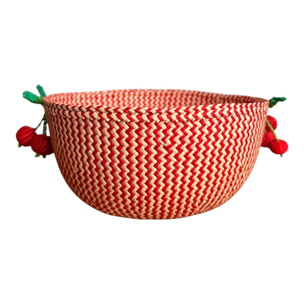 Cesta Decorativa Colombiana Cereja