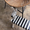 Banco Zebra de Madeira - Leno
