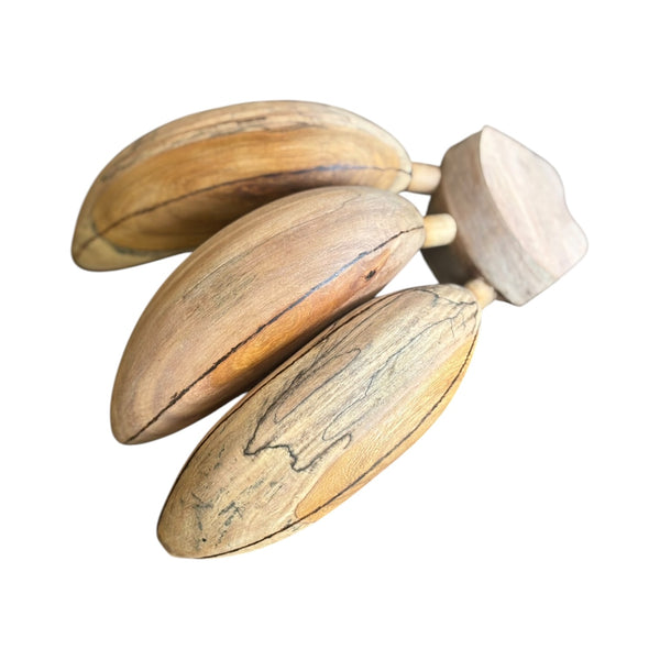 Frutas em Madeira - Penca de Banana 3