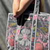 Bolsa Indiana Suzani Velvet - Dupla Face