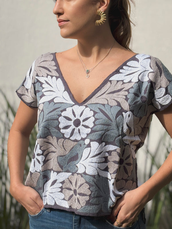 Blusa Huipil P/M - México