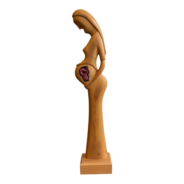 Escultura Mulher Grávida - Mestre Elias José