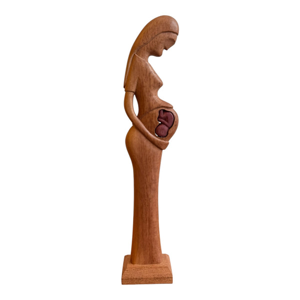 Escultura Mulher Grávida - Mestre Elias José