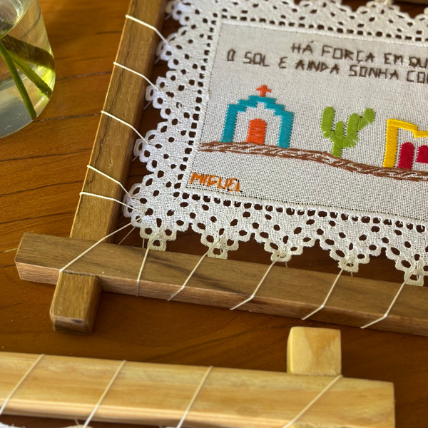 Painel Bordado em Labirinto – Alagoas