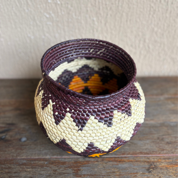 Vaso de Palha de Tucumã M