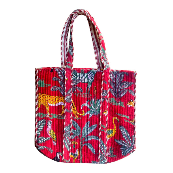 Bolsa Indiana Velvet - Dupla Face