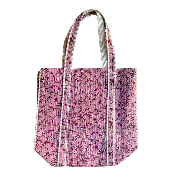 Bolsa Indiana Kantha Quilt - Dupla Face