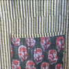 Bolsa Indiana Kantha Quilt - Dupla Face