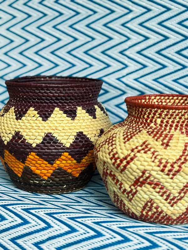 Vaso de Palha de Tucumã M
