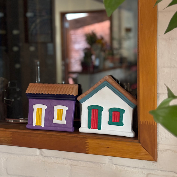 Casinha de Cerâmica G - Artesão Leno