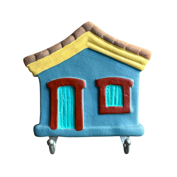 Porta-chaves de Cerâmica M - Artesão Leno