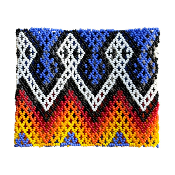 Pulseira Kamayurá – Arte Ancestral em Miçangas