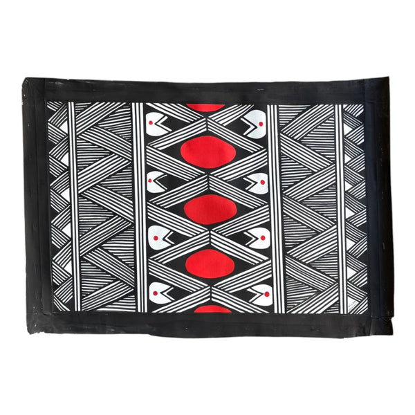 Pintura Indígena Waxamani Mehinako Xingu - 60x40