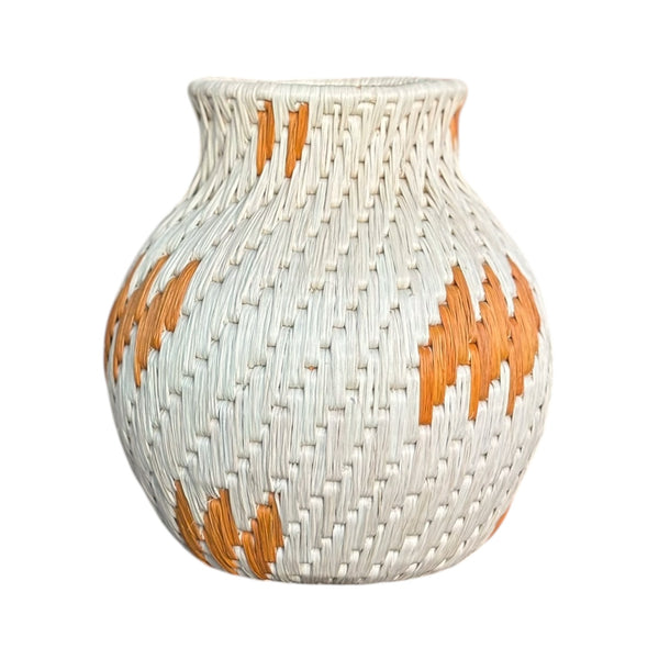 Vaso de Palha de Buriti -  Família Indígena Warao