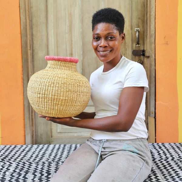 Vaso Decorativo de Bolgatanga