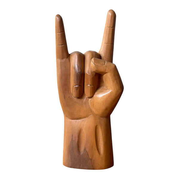 Escultura Madeira Rock’n Roll Nil Morais