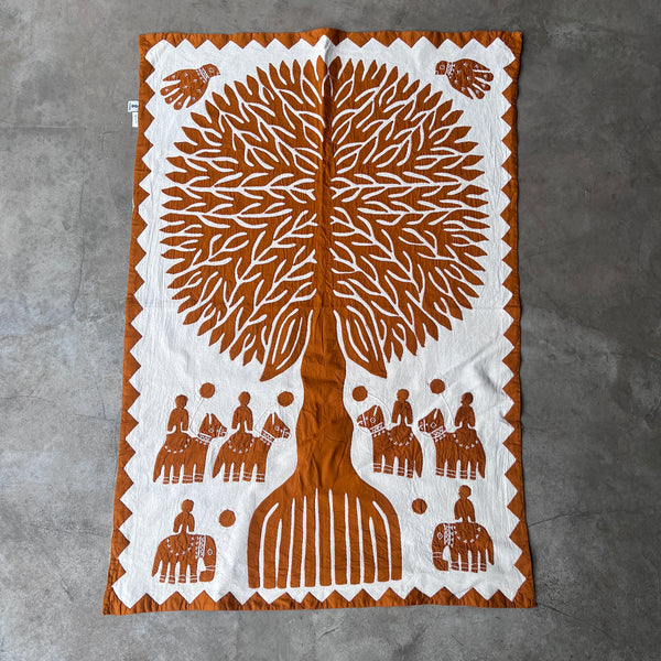 Tecido Indiano Árvore da Vida XL