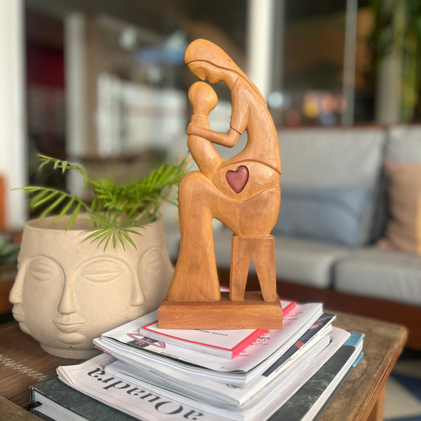 Escultura Amor de Mãe - Mestre Elias José