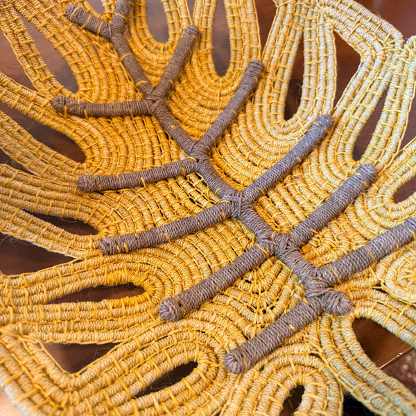 Fruteira Folha G - Fibra de Tucum