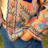 Jaqueta Indiana Bordada Cotton M/G