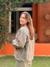 Jaqueta Indiana Bordada Cotton P