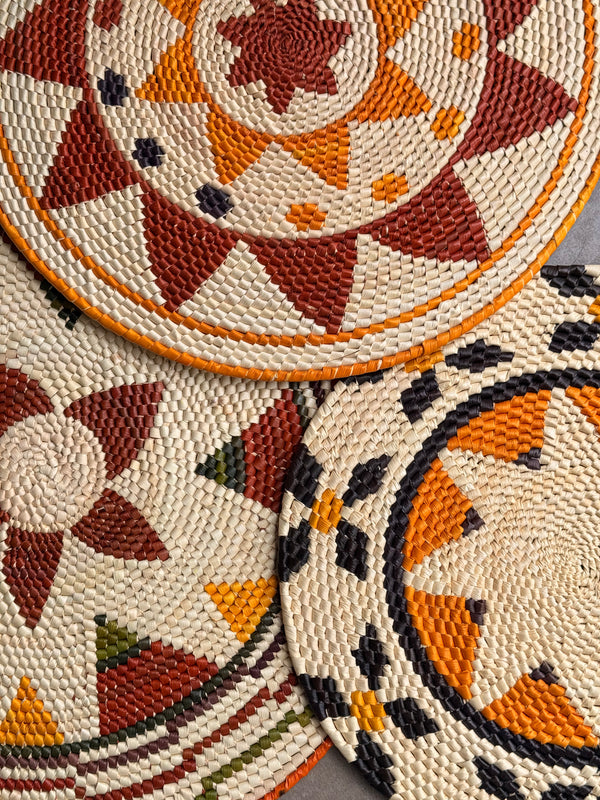 Mandala de Palha de Tucumã - 38cm