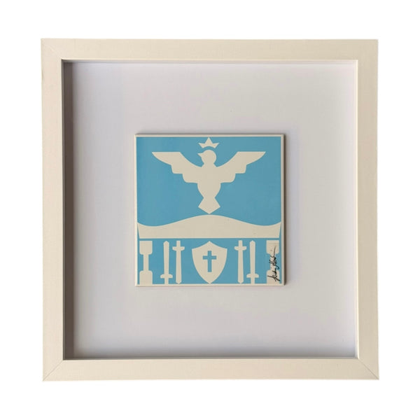 Quadro Azulejo Orixa - Oxala