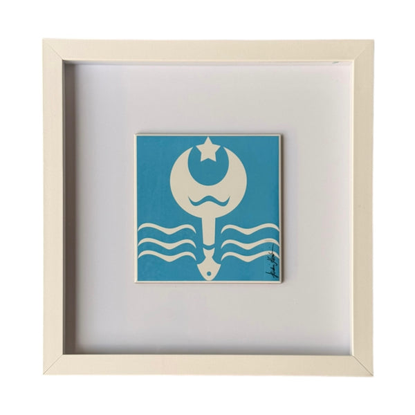 Quadro Azulejo Orixa - Oxum