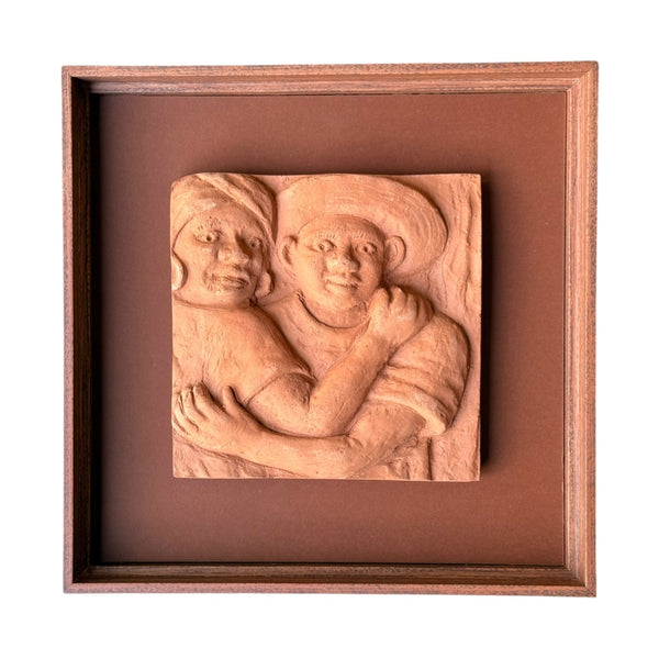 Quadro Abraço de Barro