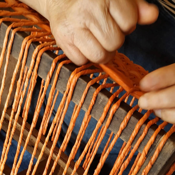 Bolsa de Palha - Laranja