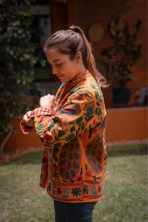 Jaqueta Indiana Velvet P/M