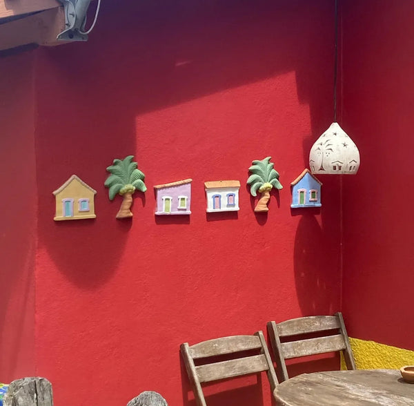 Casinha de Cerâmica M - Artesão Leno