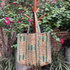 Bolsa Indiana Kantha Quilt - Dupla Face