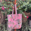 Bolsa Indiana Kantha Quilt - Dupla Face