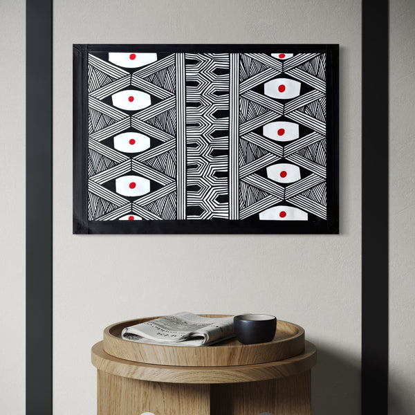 Arte Pintura Indígena  Waxamani Mehinako  - Xingu 50x70