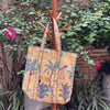Bolsa Indiana Kantha Quilt - Dupla Face