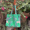 Bolsa Indiana Kantha Quilt - Dupla Face