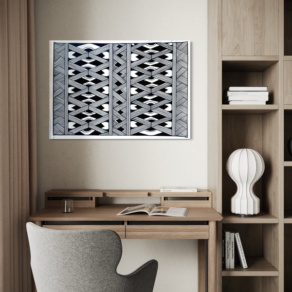 Pintura Indígena Waxamani Mehinako Xingu - 100x70