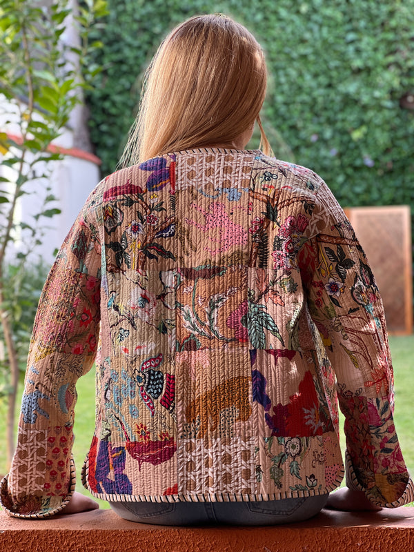 Jaqueta Indiana Suzani Quilted M/G