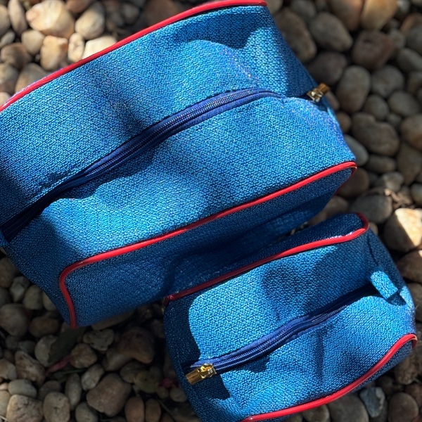 Kit com 2 Necessaires