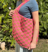 Bolsa Duas Cores de Crochê