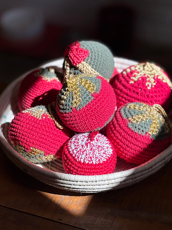 Conjunto 2 Bolas de Crochê PP
