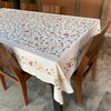 Toalha de mesa indiana bordada
