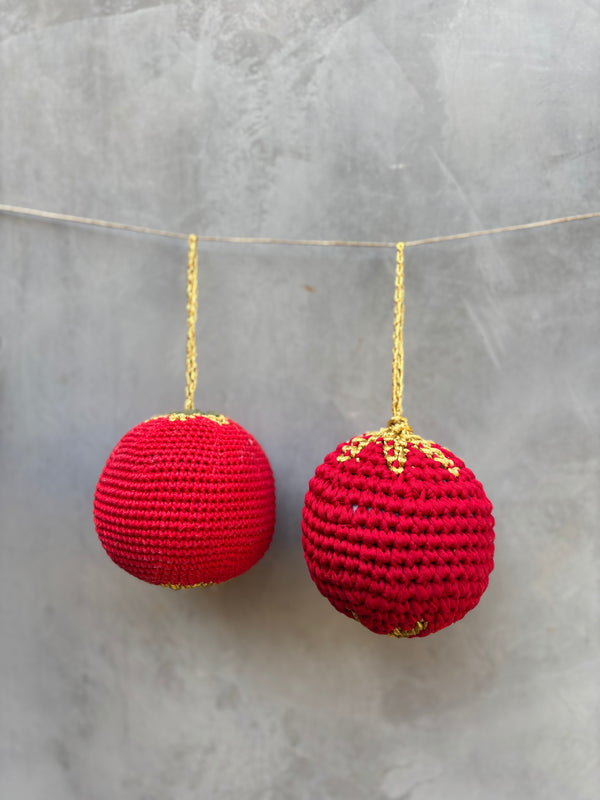 Conjunto 2 Bolas de Crochê GG