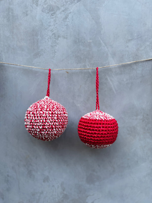 Conjunto 2 Bolas de Crochê G