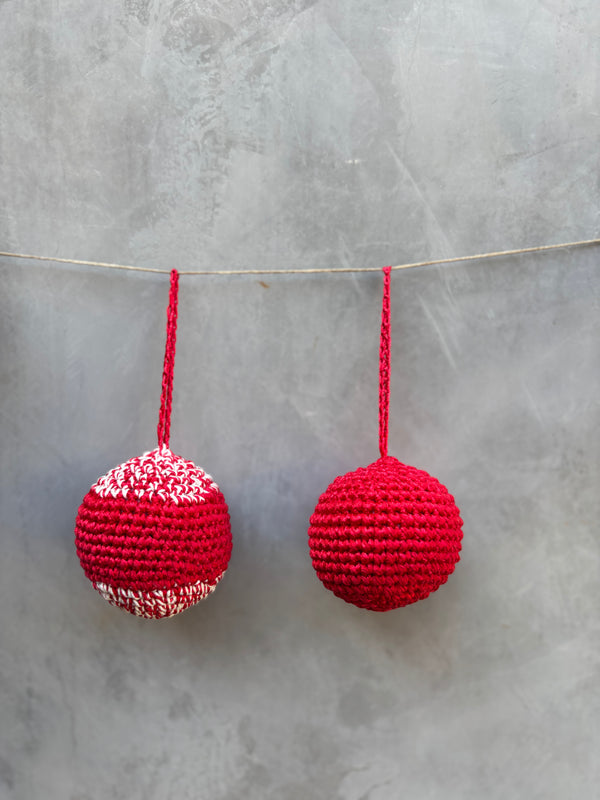 Conjunto 2 Bolas de Crochê G