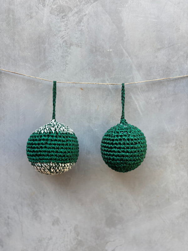 Conjunto 2 Bolas de Crochê M