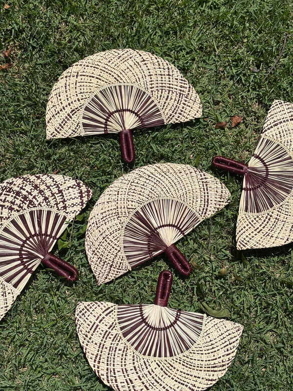 Leque Colombiano de Fibra Natural