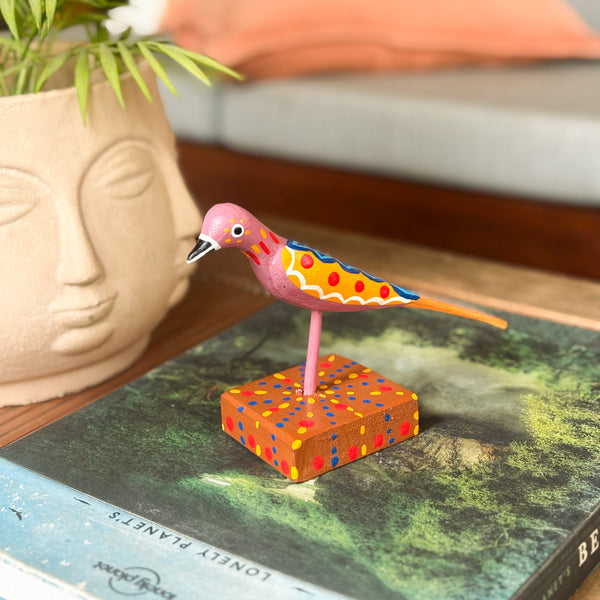 Escultura Pássaro Decorativo Zé Crente