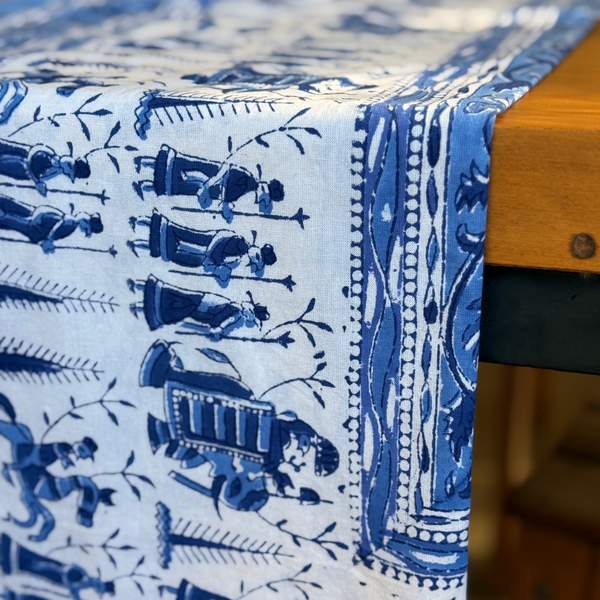 Kit Mesa Posta Indiana HandBlock Printed